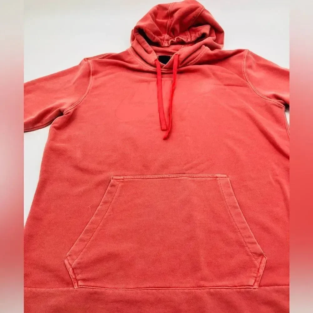 Nike | women’s short sleeve oversized hoodie workout sweatshirt | size large